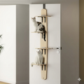 Natural Wood Over-door Cat Tree
